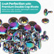 4mm - 15mm Double  Cap Tubular Rivets (Pack of 100)